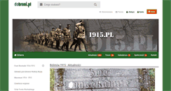 Desktop Screenshot of bolimow1915.dobroni.pl