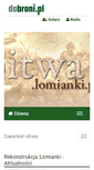Mobile Screenshot of lomianki.dobroni.pl
